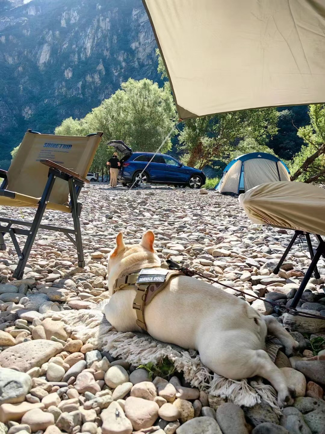 北京懷柔白河灣。受訪者供圖