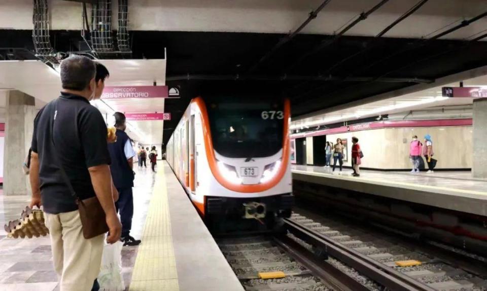 ?墨西哥城地鐵1號線。中國中車供圖。